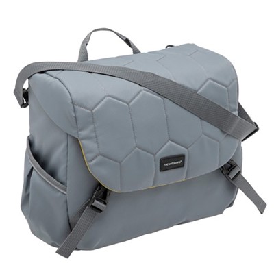 Bolsa New Looxs Mondi Joy acolchado 18.5L impermeable poliester negro con reflectantes (36x16x32 cm)
