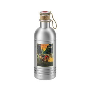Bidon Vintage Elite Eroica biciclette Milano aluminio 600 ml