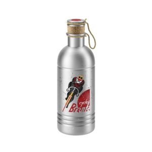 Bidon Vintage Elite Eroica Cycles Brenta aluminio 600 ml