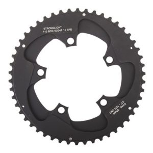 Plato Stronglight 110 BCD 5 brazos 48 dientes SRAM Force/Red 22 11V negro