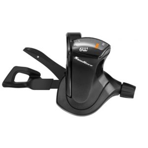 Mando cambio Sunrace Dlm903 izquierdo 3V aluminio negro