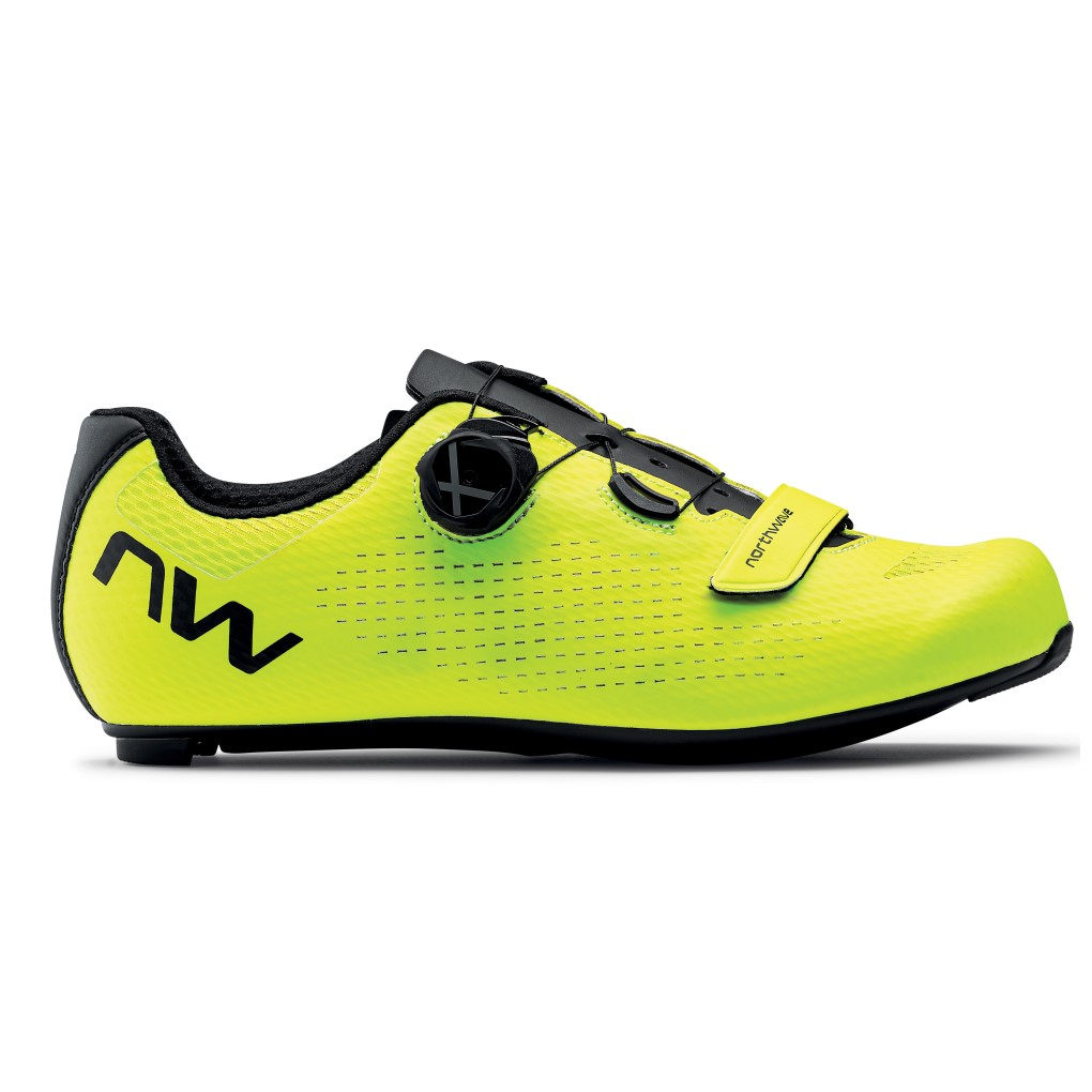 Zapatillas Northwave STORM CARBON 2 Road Amarillo Fluo Negro