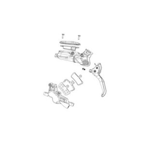 Adaptador freno disco SRAM trasero Postmount de 203 mm a 220 mm