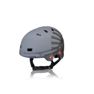 XLC BH-C22 casco Urban Grunge 12 agujeros negro mate unica