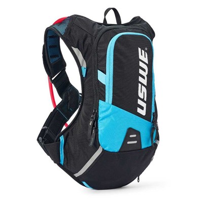 Mochila de hidratacion USWE MTB Hydro 8 NDM 1 deposito Elite 3L manguera Plug-N-Play negro carbono