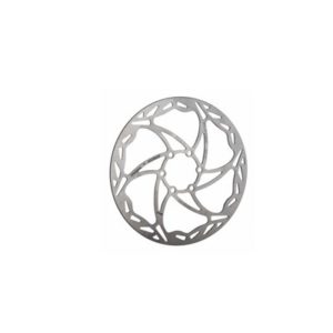 Disco freno Miche carretera 6 agujeros 140 mm plata