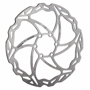 Disco freno Miche MTB 6 agujeros 180 mm plata