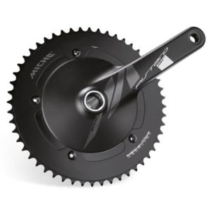 Juego de bielas y plato Miche Pistard Air Evo Max 144 BCD 170 mm 50D aluminio negro