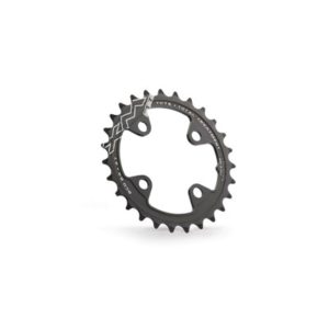 Plato Miche XM TT 64 BCD 4 brazos 27 dientes 2x9-11V aluminio negro
