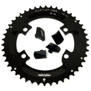 Plato Miche UTG 110 BCD 4 brazos 46 dientes para Shimano Ultegra 8000 aluminio negro