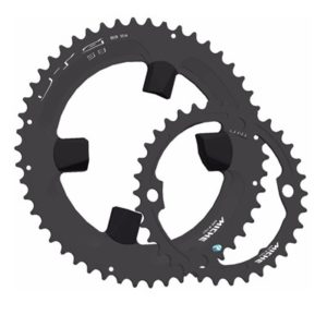 Plato Miche UTG 110 BCD 4 brazos 48 dientes para Shimano Ultegra 8000 aluminio negro