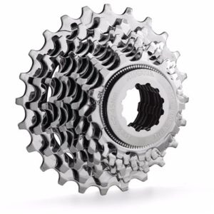 Cassette Miche Primato 8V para Shimano acero plata(15-24)