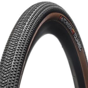 Cubierta Hutchinson Touareg 700x40 Hardskin Bi-Compound tubeless ready plegable negro/marron 40-622