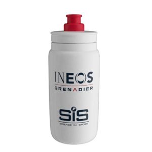 Bidon Elite Fly Team Ineos-Grenadiers blanco 550 ml 2022
