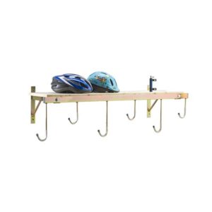 Soporte de pared Peruzzo 6 bicis 126 cm x 360 mm con estanteria
