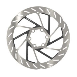 DISCO FRENO SRAM HS2 6 AGUJEROS 160mm PLATA/NEGRO