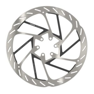 DISCO FRENO SRAM HS2 6 AGUJEROS 200mm PLATA/NEGRO