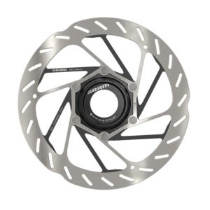 DISCO FRENO SRAM HS2 CENTERLOCK 160mm PLATA/NEGRO