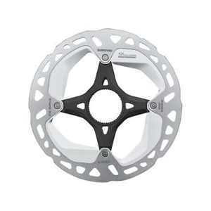 DISCO FRENO SH.RT-MT800 CL EXTERNO 160mm NEGRO/PLA