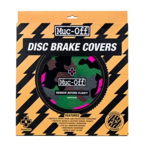 JGO.FUNDAS MUC-OFF P/DISCO DE FRENO CAMUFLAJE (2U)